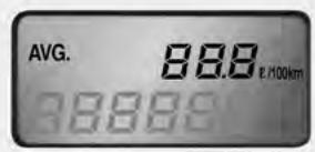 KIA SPORTAGE 2006 - Temps de conduite (« E/T » affché) - 1