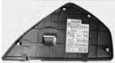 KIA SPORTAGE 2006 - Description du panneau de fusibles/relais - 2