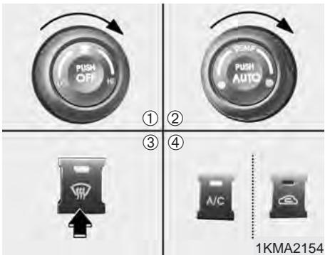 KIA SPORTAGE 2006 - Climatiseur à régulation automatique - 1