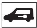 KIA SPORTAGE 2006 - Témoin d'immobilisateur (selon l'équipement) - 1