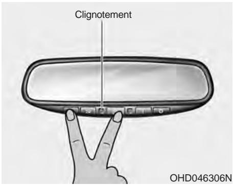 KIA SPORTAGE 2011 - Utilisation du HomeLink - 1