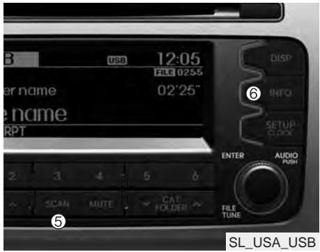 KIA SPORTAGE 2011 - Bouton de seLECTION de piste - 1