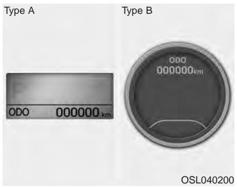 KIA SPORTAGE 2011 - Compteur kilométrique/Totalisateur partiel/Ordinateur de route (si équipé) - 2