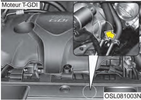 KIA SPORTAGE 2011 - NUMÉRO DU MOTEUR - 2
