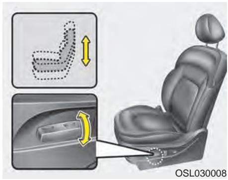 KIA SPORTAGE 2011 - Position avancée ou reculée - 2