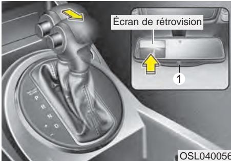 KIA SPORTAGE 2011 - CAMÉRA DE RÉTROVISION (SI ÉQUIPÉ) - 1
