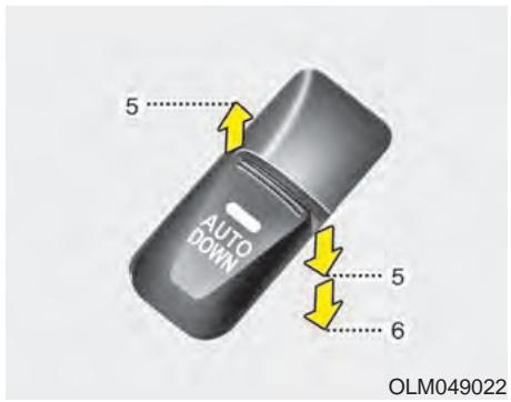 KIA SPORTAGE 2011 - Soulèvement et abaisissement des glaces - 1