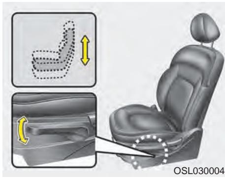 KIA SPORTAGE 2011 - Angle du dossier - 1