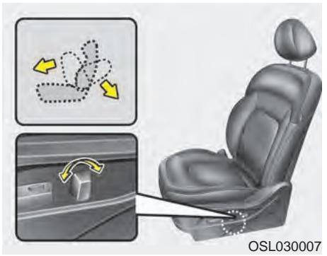 KIA SPORTAGE 2011 - Position avancée ou reculée - 1