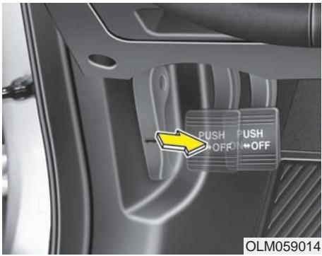 KIA SPORTAGE 2012 - FREIN DE STATIONNEMENT - 1