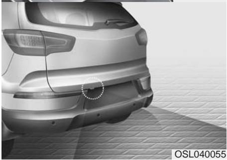 KIA SPORTAGE 2012 - CAMÉRA DE RÉTROVISION (SI ÉQUIPÉ) - 2