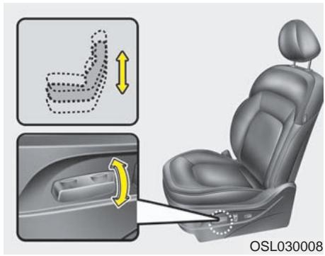 KIA SPORTAGE 2012 - Position avancée ou reculée - 2
