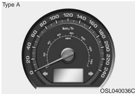 KIA SPORTAGE 2012 - Illumination du tableau de bord - 1