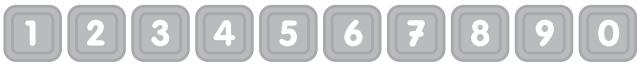 VTECH GENIUS COPINE - Touches chiffre - 1