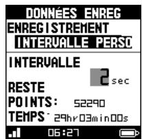 MIO CYCLO 100 - Données enregistrées - 1