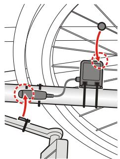 MIO CYCLO 100 - Installer les capteurs sur votre vélo - 2