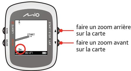 MIO CYCLO 100 - Informations contenues dans les données d'historique - 2