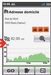 MIO CYCLO 200 - Configurer l'emplacement de votre domicile - 3