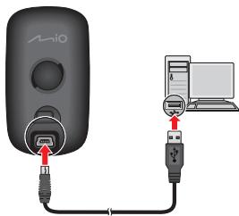 MIO CYCLO 300 - Charger la batterie - 2