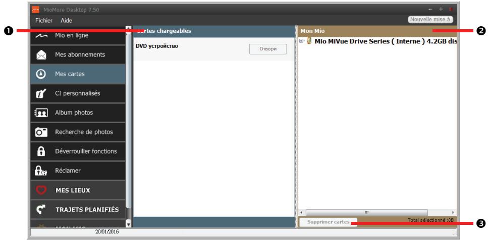 MIO MIVUE DRIVE 55 - Mes cartes - 2