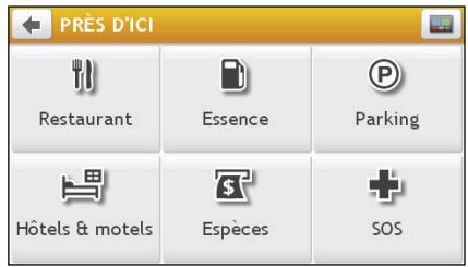MIO MIVUE DRIVE 55 - Comment trouver le point d'intérêt le plus proche en utilisant presdemoi? - 3