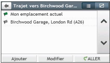 MIO MIVUE DRIVE 55 - Le trajets planifiés n'est pas disponible sur tous les modèles et n'est disponible que dans certains pays. - 6