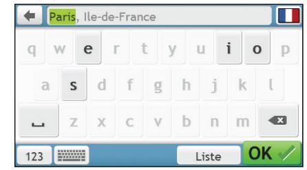 MIO MIVUE DRIVE 55 - Comment utiliser l'écran clavier? - 2