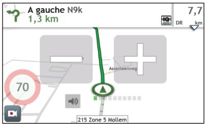 MIO MIVUE DRIVE 55 - Comment régler le volume ? - 2