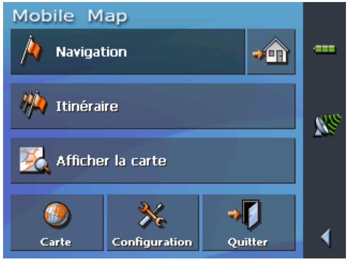CLARION MAP 360 & MAP360 - Sélectionner la carte - 3