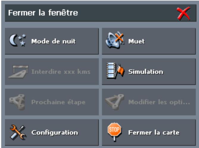 CLARION MAP 360 & MAP360 - Simuler le trajet - 3