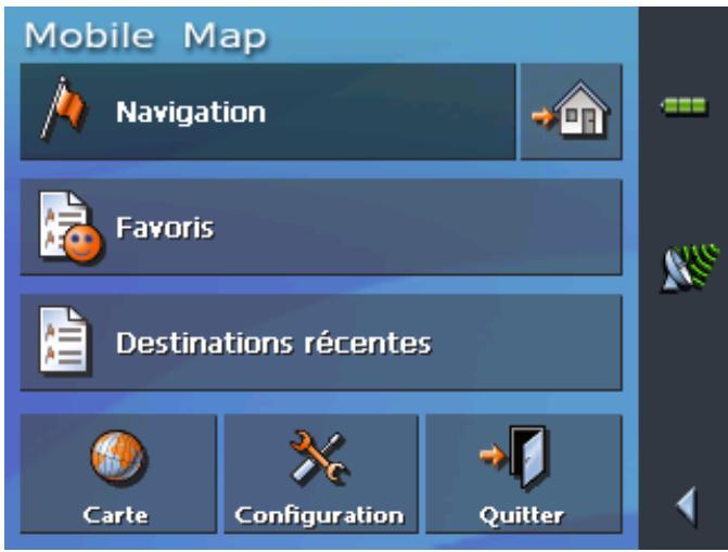 CLARION MAP 360 & MAP360 - Écran principal - 1
