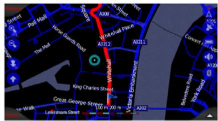 CLARION MAP 670 & MAP670 - Mode nocturne (interrupteur) - 2