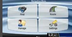 CLARION MAP 690 TRUCK - Navigation menu - 1