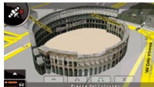 CLARION MAP680 - Elevation modelling and 3D rendering for a realistic view - 1