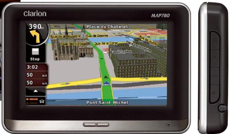 CLARION MAP680 - Drive smart. Negotiating road, traffic, and communication has never been easier. - 1