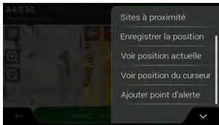 CLARION NX405EC - Ajouter un point d'alerte - 5
