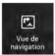 CLARION NX405EC - La carte est masquée derrière l'image d'un carrefour - 4