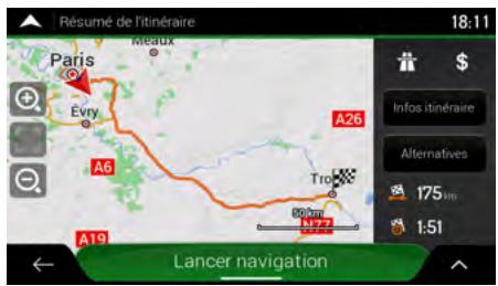 CLARION NX405EC - Sélectionner un élément de l'histoire - 6