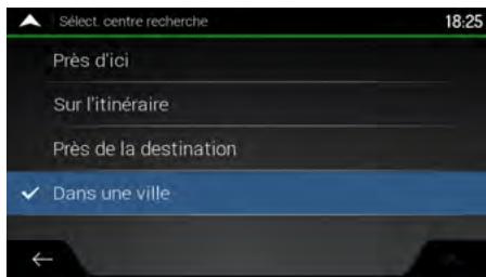 CLARION NX405EC - Sur l'itinéraire - 1