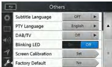 CLARION NX405EC - Menu de configuration diverse - 2