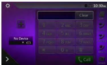 CLARION NX405EC - Enregistrement du téléphone portable (jumelage) - 1