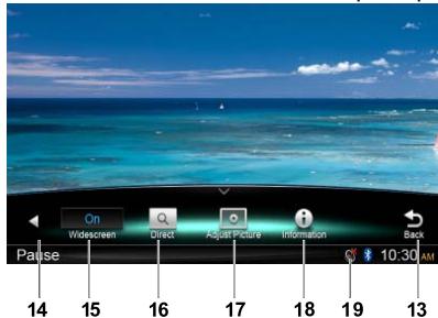 CLARION NX502ETRK - Menu de lecture - 3
