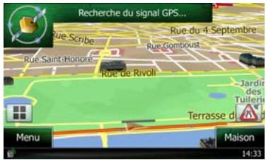 CLARION NX502ETRK - Naviguer sur la carte - 2