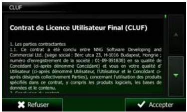 CLARION NX502ETRK - Prise en main - 3