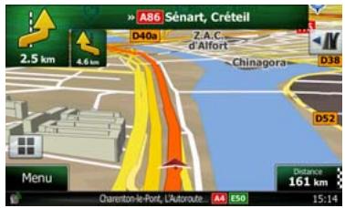 CLARION NX502ETRK - Services de sortie d'autoroute - 1