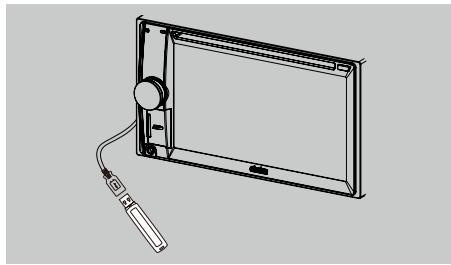 CLARION NX502ETRK - Accès à un périphérique USB - 1