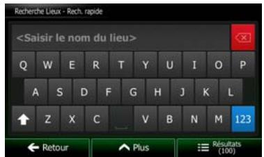 CLARION NX502ETRK - Recherche rapide pour un lieu d'intérêt - 6