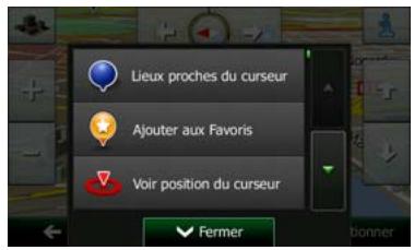 CLARION NX702E - Enregistrer un emplacement comme destination favorite - 2