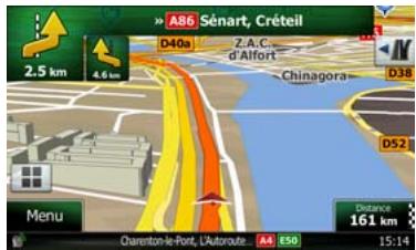 CLARION NX702E - Services de sortie d'autoroute - 1