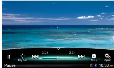 CLARION NX702E - Menu DVD - 1